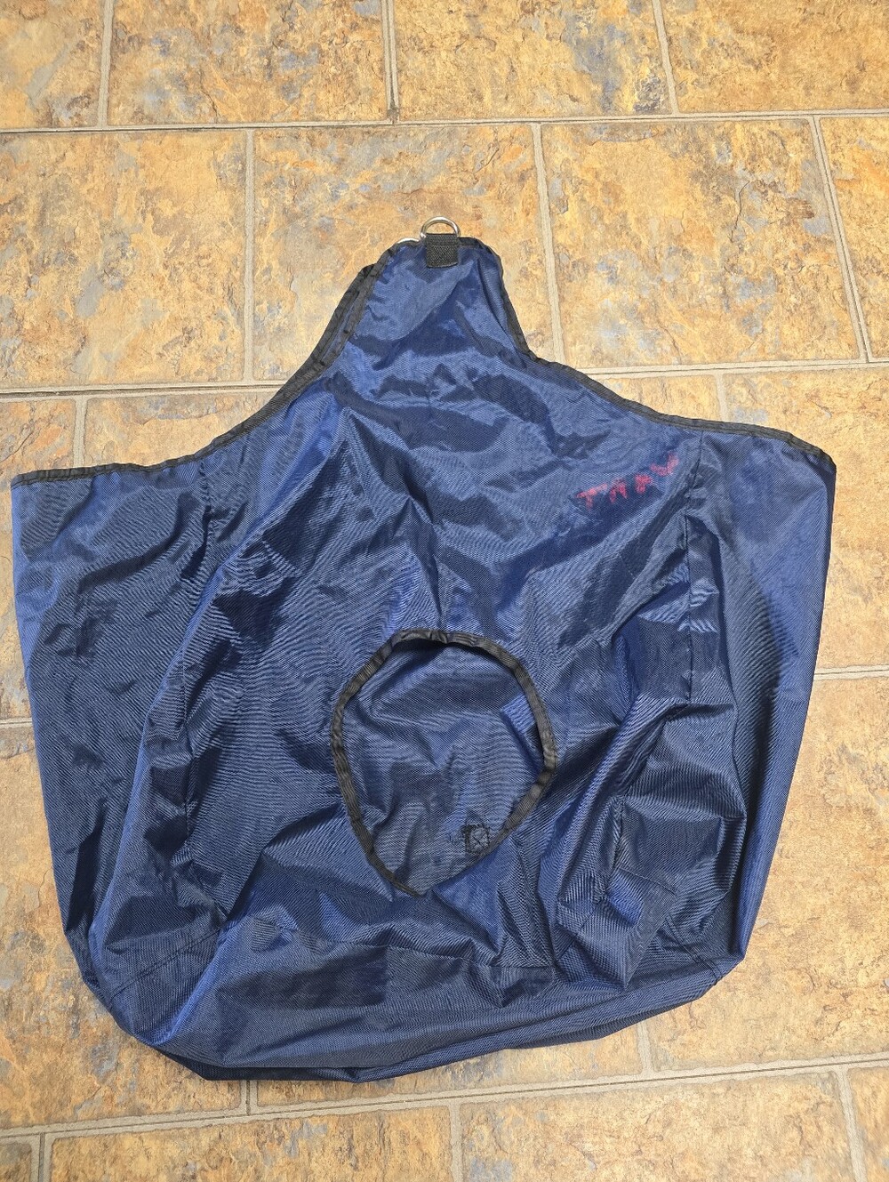 Navy Blue Hay Bag